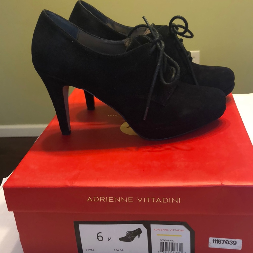 Andrienne Vittadini Suede Booties
